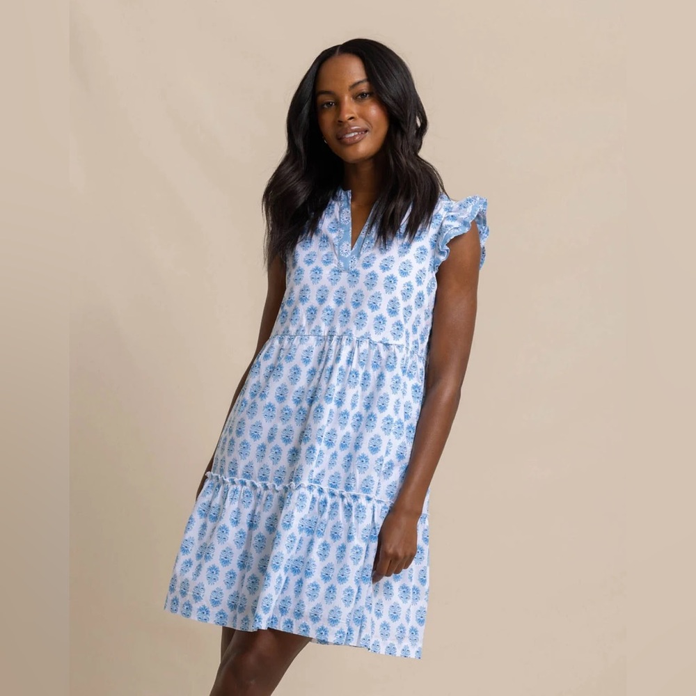 Eloise Garden Variety Printed Dress in Cotton